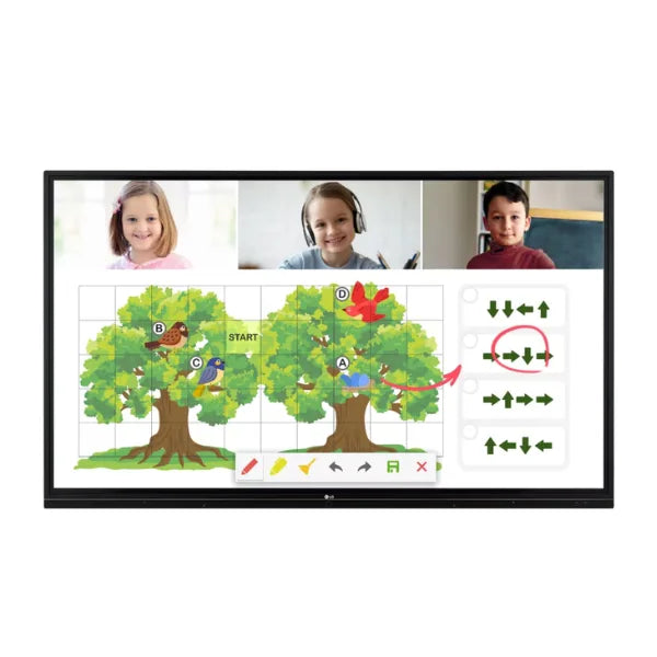 LG 55TR3BG-BX 55" Class TR3BG-B Series 4K UHD IPS Interactive Digital Board (55TR3BG-BX)