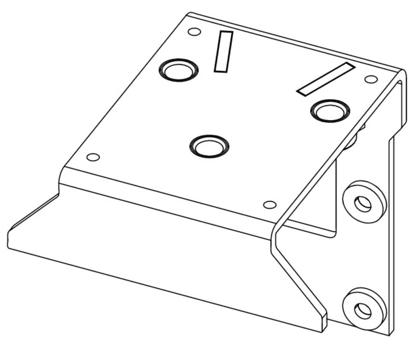 d&b audiotechnik Z5446.000 Mounting Adapter Column - Black