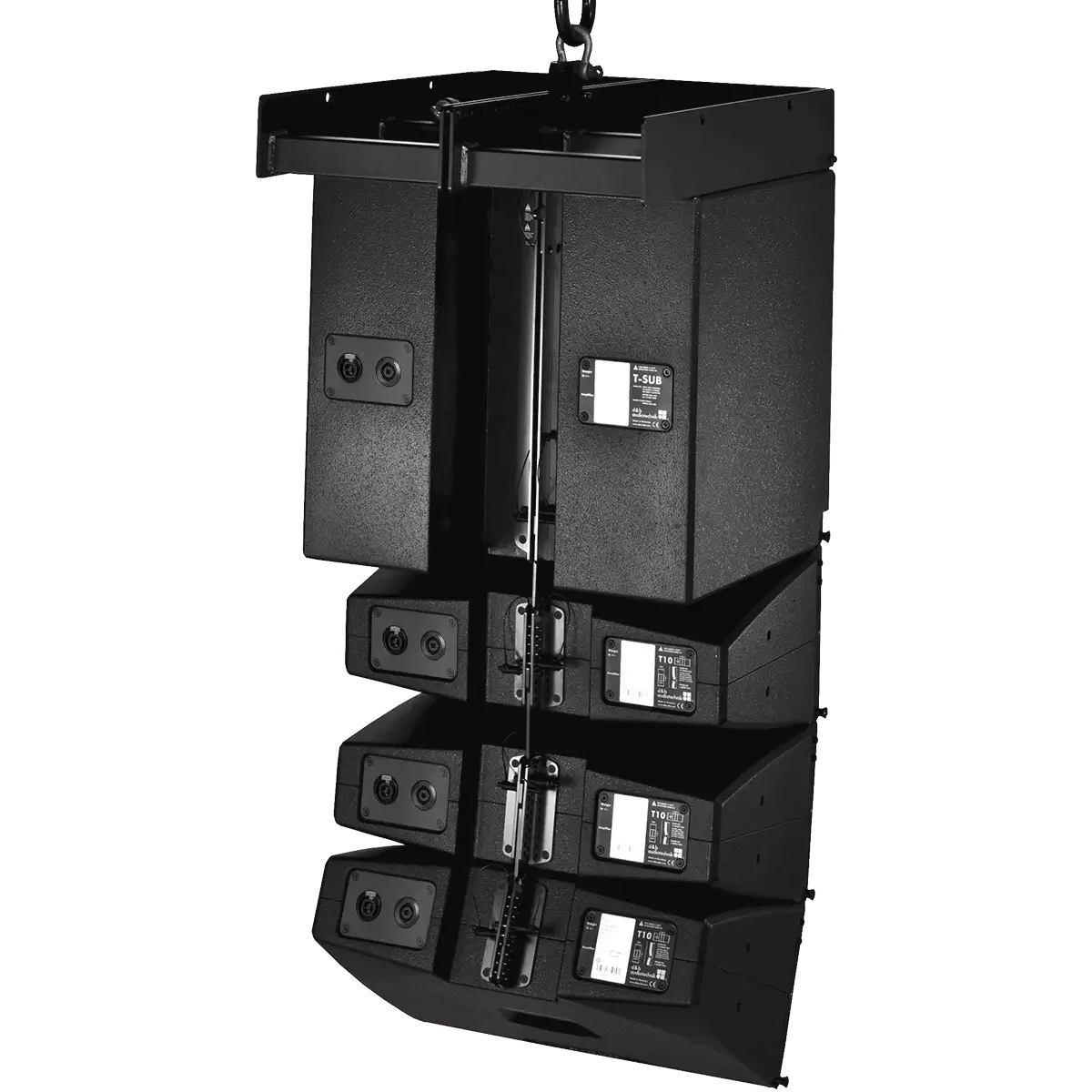 d&b audiotechnik T-SUB Subwoofer with NLT4 F/M Connections