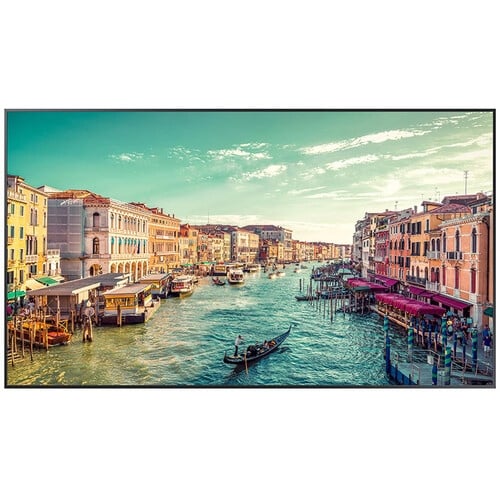 Samsung QMR-B Series 85 inch QM85R-B LH85QMRBPGCXZA professional commercial 4K smart signage display supplied by TrianzeTech Dubai