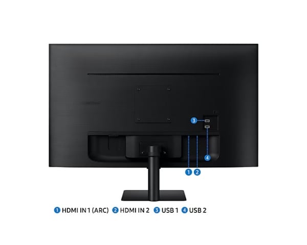 Samsung M5 32" Flat M50D FHD for Streaming TV & Gaming Smart Monitor Black