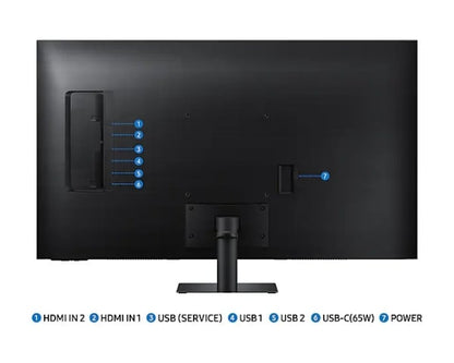 Samsung M7 M70D 4K UHD Smart Monitor 32" Black
