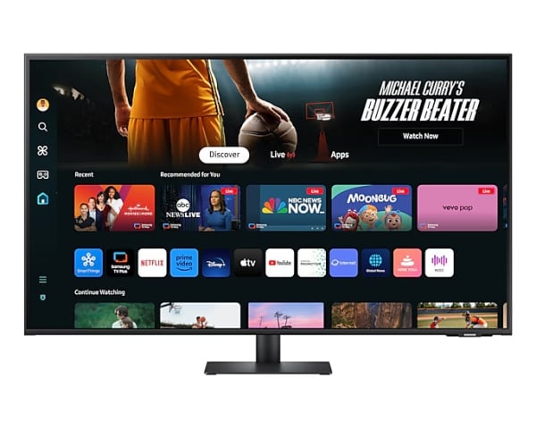 Samsung M7 M70D 4K UHD Smart Monitor 43" Black