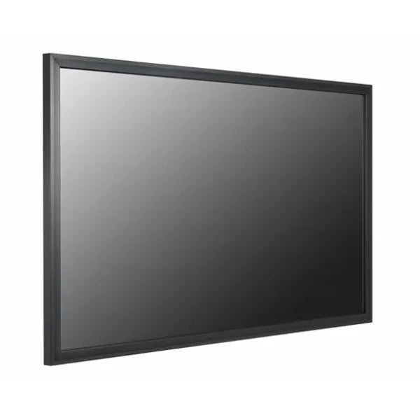 Large black-framed LG 55TA3E Display on a white background
