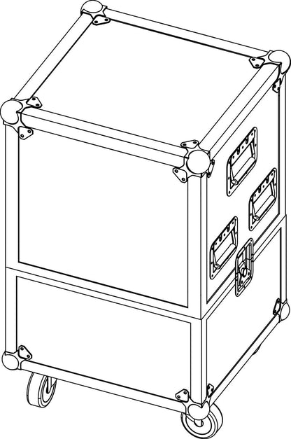 d&b audiotechnik E7451.000 Touring Case for T10 - Holds 4
