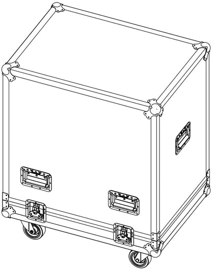 d&b audiotechnik E7466.000 Touring Case for VP Speakers - Holds 2