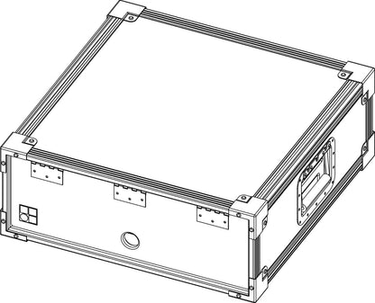 d&b audiotechnik E7483.000 19 in Touring Rack for DS100 Signal Engine - 3RU