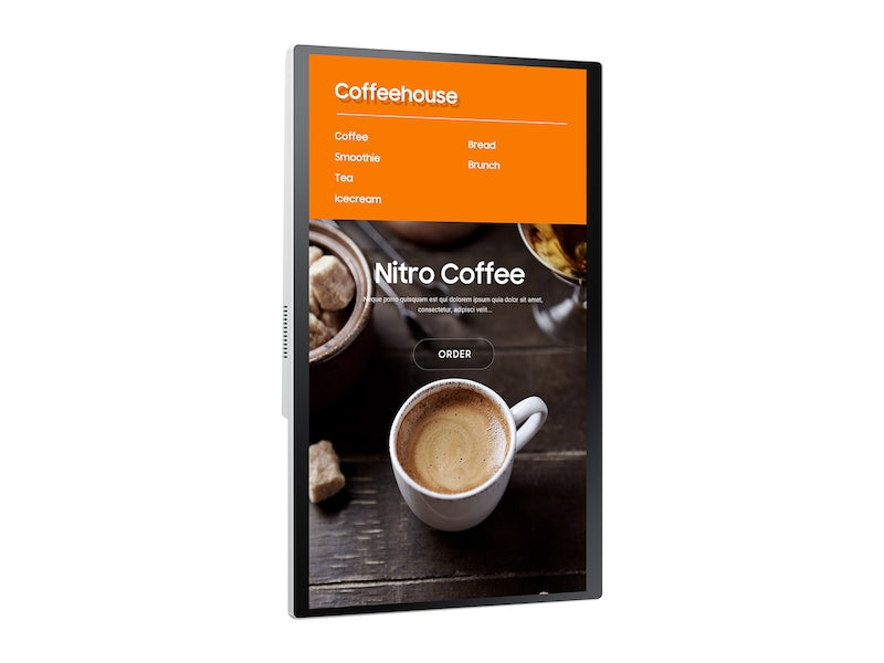 Samsung Kiosk KM24A 24 inch LH24KMATBGCXEN smart Tizen self service interactive touch display monitor
