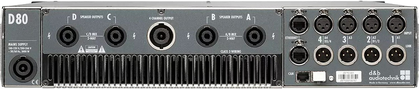 d&b audiotechnik D80 Amplifier