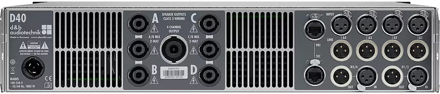 d&b audiotechnik D40 Amplifier