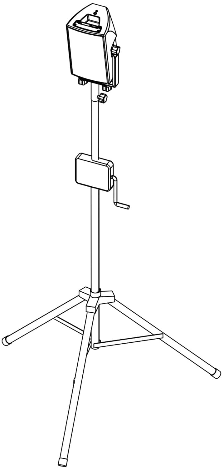 d&b audiotechnik Z5009.000.00 Loudspeaker Stand with Winder
