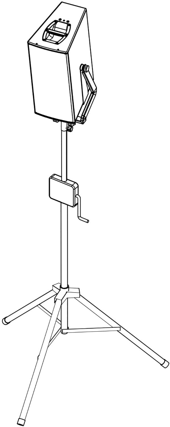d&b audiotechnik Z5009.000.00 Loudspeaker Stand with Winder
