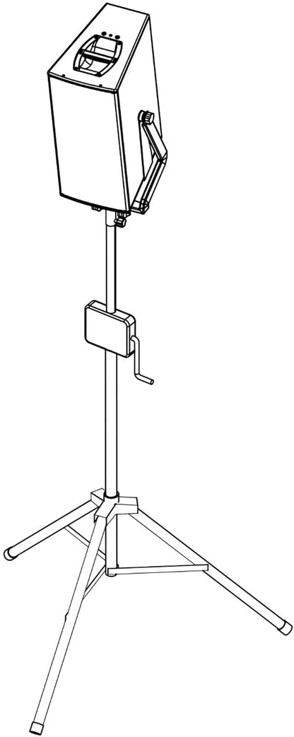 d&b audiotechnik Z5009.000.00 Loudspeaker Stand with Winder