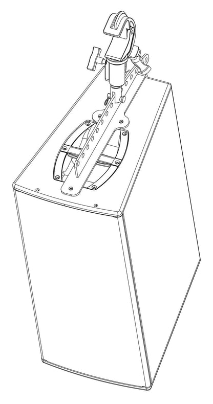 d&b audiotechnik Z5012.500 Pipe Clamp for TV Spigot