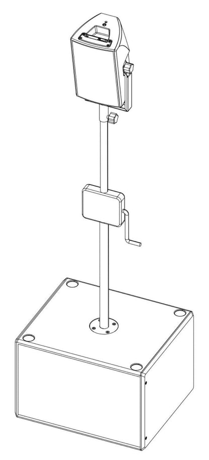 d&b audiotechnik Z5034.000.00 Stand Adapter with M10 Thread