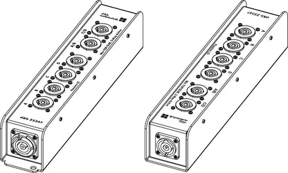 d&b audiotechnik Z5347.001 Breakoutbox - NLT8 F/M to 6x NL4