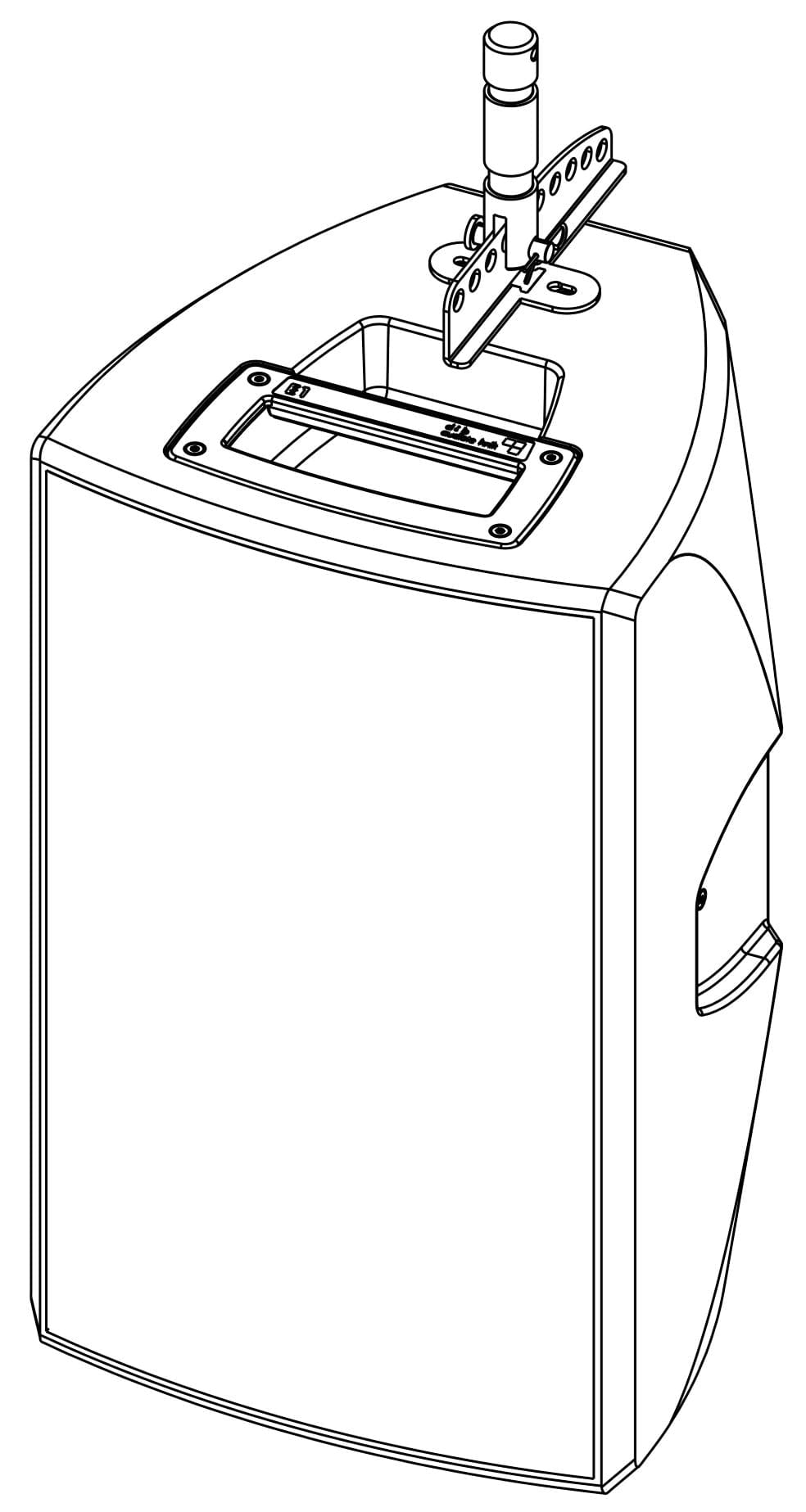 d&b audiotechnik Z5354.000 E8/E12 Flying Adapter
