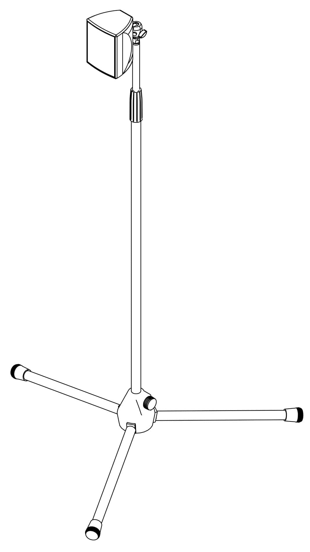 d&b audiotechnik Z5357.000 E4/E5 Ball Joint Adapter