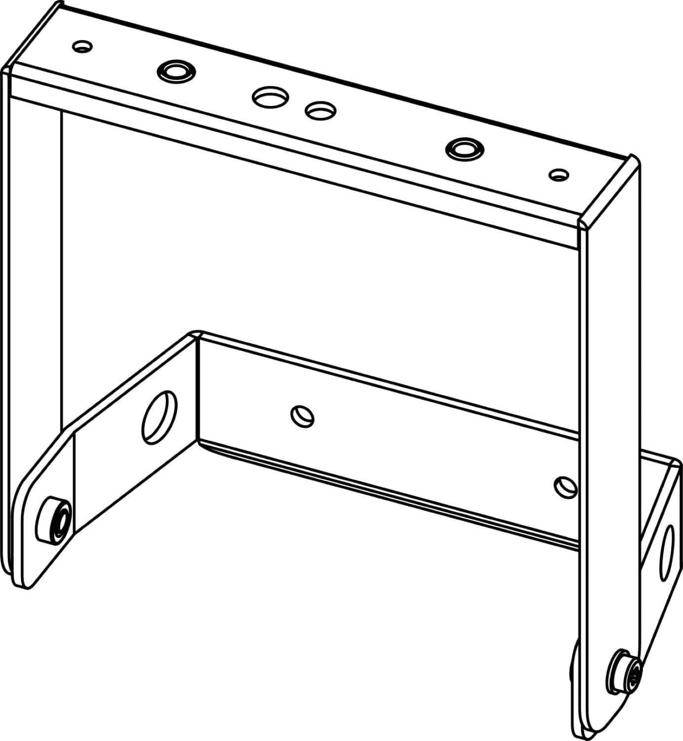 d&b audiotechnik Z5404.000 8S Speaker Flying Bracket