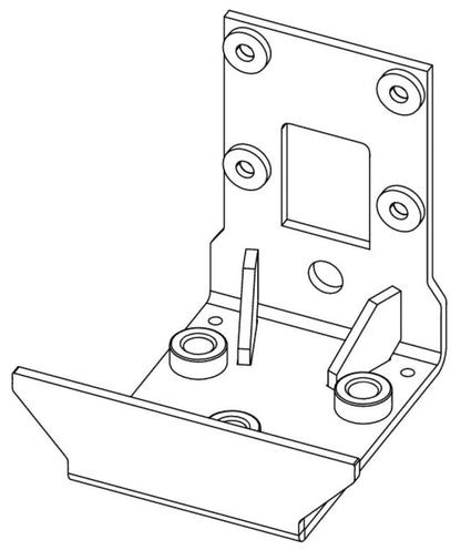 d&b audiotechnik Z5446.000 Mounting Adapter Column - Black