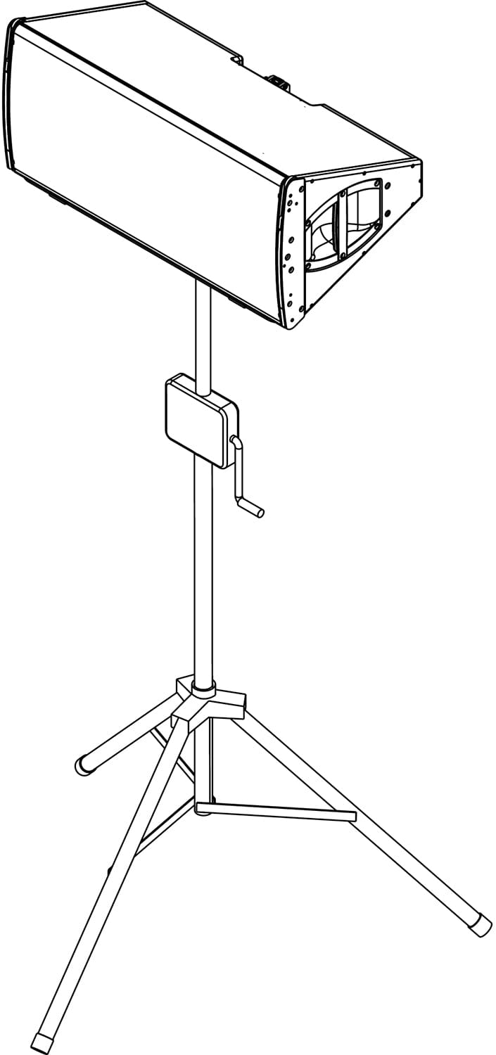 d&b audiotechnik Z5460.000 AL Stand Adapter