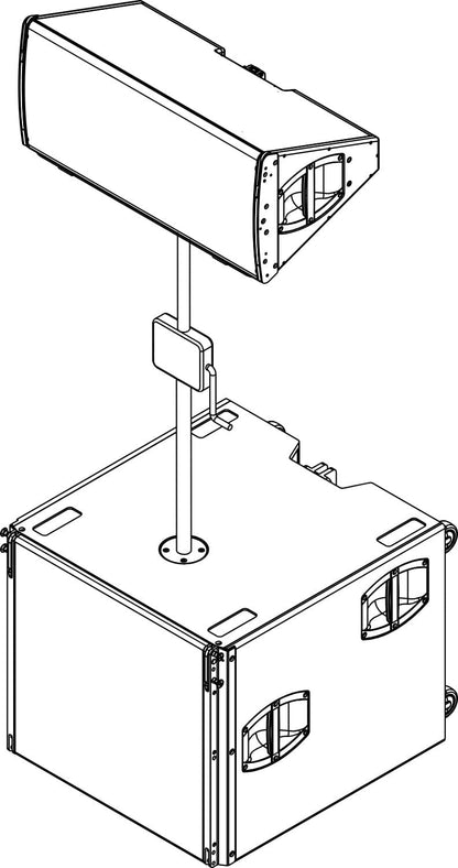 d&b audiotechnik Z5460.000 AL Stand Adapter