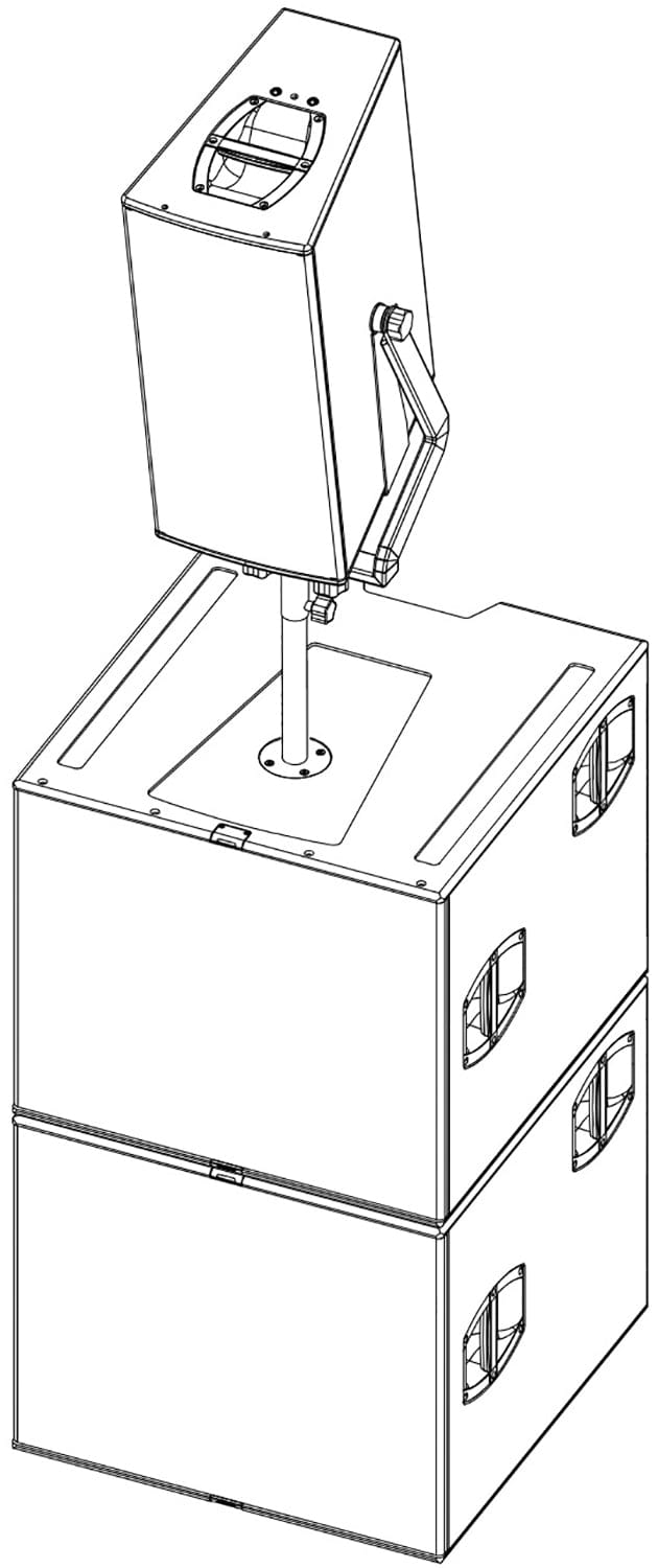 d&b audiotechnik Z5550.000 M20 Stand Adapter