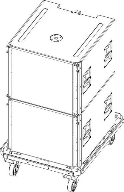 d&b audiotechnik Z5781.000 XSL-SUB Cart Package