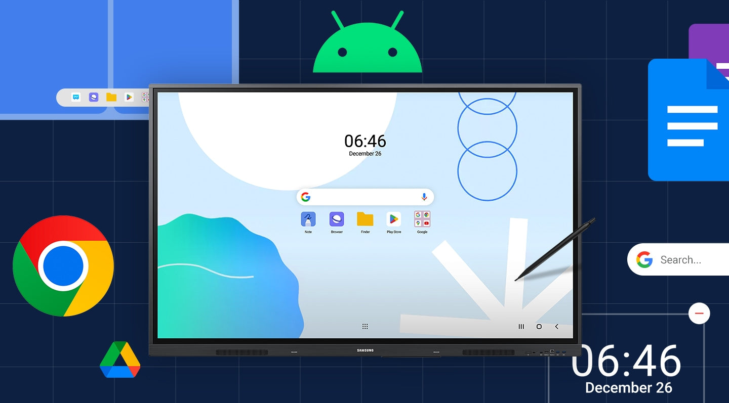 Samsung 86" – WAD Series Interactive Display (Model: LH86WADWLGCXZA)