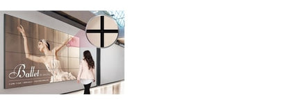 LG 49VL5G 49'' 500 Nits FHD Slim Bezel Commercial Video Wall Display (3.5 mm Bezel-to-Bezel, IPS Panel, webOS Signage, 24/7 Operation)