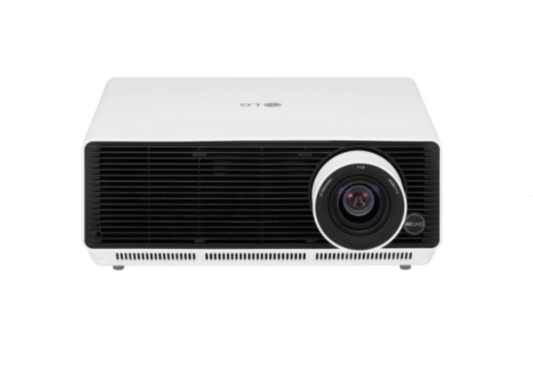 LG-ProBeam-BU53PST-4K-UHD-5000-lumens-short-throw-commercial-laser-projector-front-view-trianze-tech