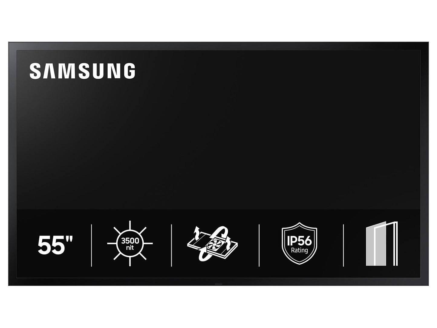Samsung 55" High Brightness Commercial LED Outdoor Display – OH55DX-S / LH55OHDSBGBXGO