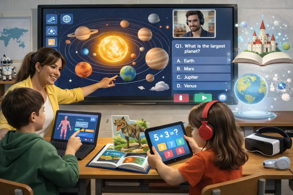 interactive - display - education - UAE