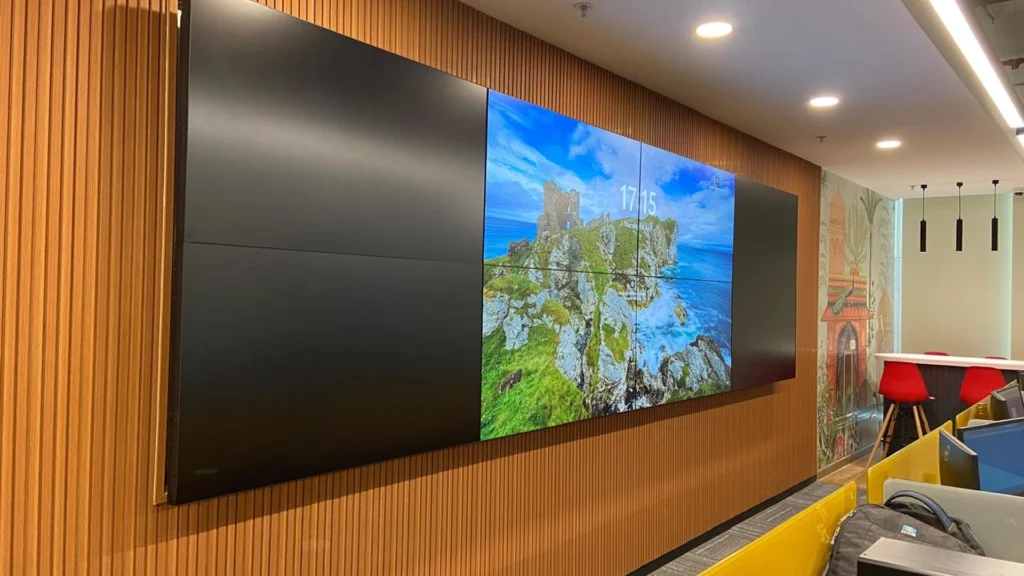 Video - wall - installation - UAE